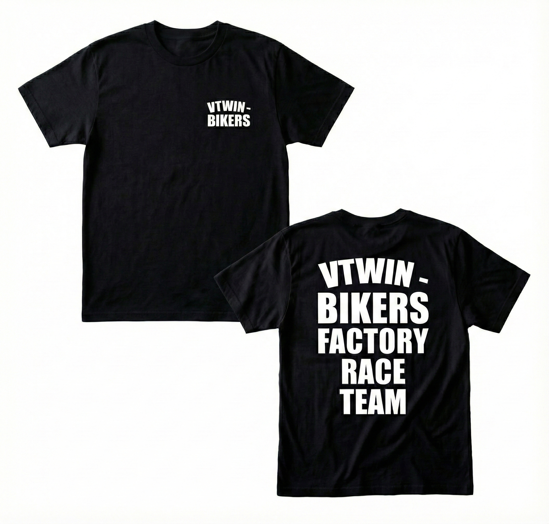 Factory Vtwin Bikers race Team T-Shirt