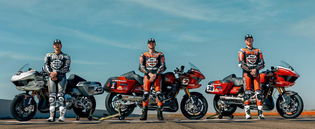 2026 Harley-Davidson x Dynojet Factory Racing King of the Baggers race livery team