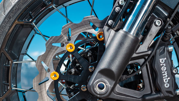 GBrakes USA custom rotor and brake line program for Harley-Davidson and Indian motorcycles
