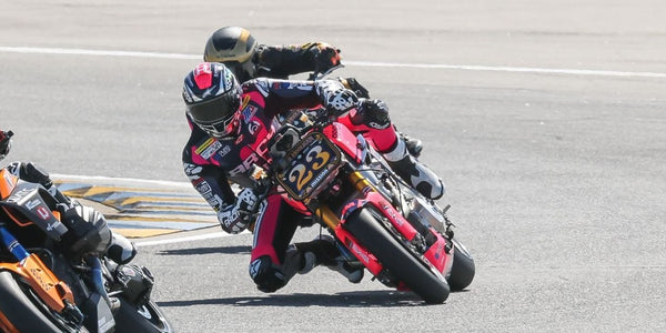 Corey Alexander aboard the ARCH Motorcycle Racing entry during MotoAmerica Mission Super Hooligan qualifying at Ridge Motorsports Park, photo by Brian J. Nelson