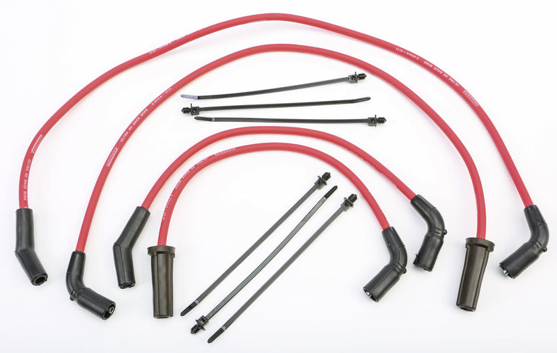 Moroso High Performance Ultra 40 Ignition Wire - 40/SET RED 17-UP M8 FLT