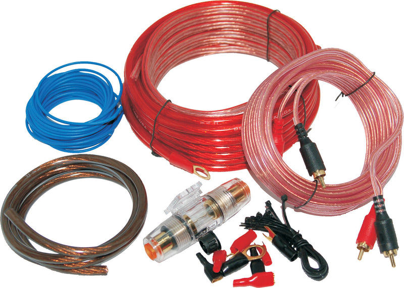 NAMZ Custom Cycle NAMZ AMP Power Kit - Speaker Wire Assortment Fuses Holder AGU