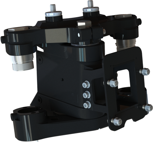 Hawg Halters Inc Bolt On Neck Rake Kit - 26