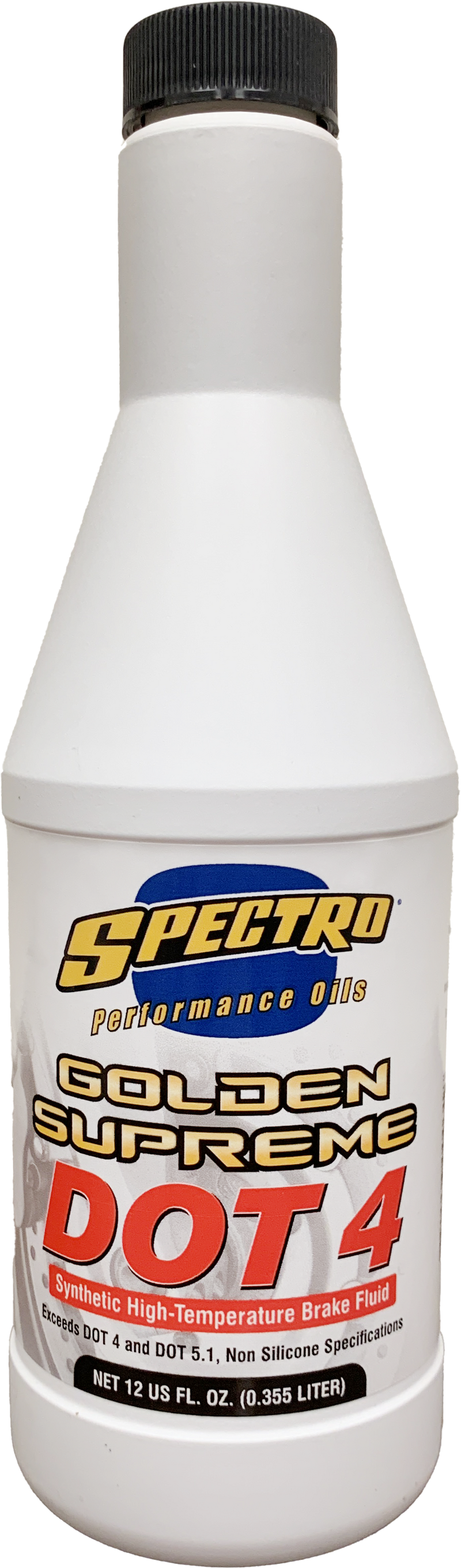 Spectro DOT 4 Brake Fluid - Golden Brake Fluid 12 OZ