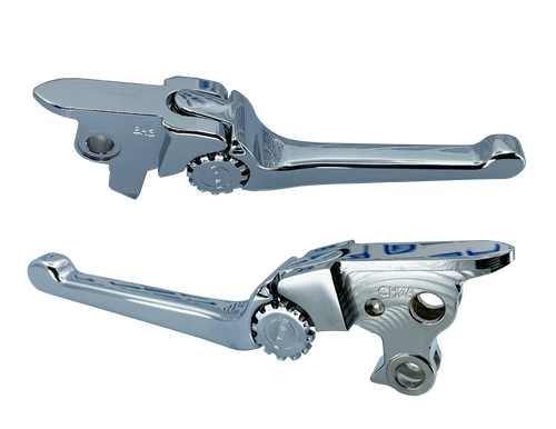 PSR Anthem Lever Set - Chrome FLT 2021-2024 Cable