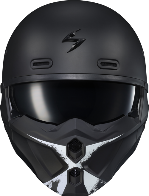 Scorpion EXO Covert X Face Mask - RAY Matte White