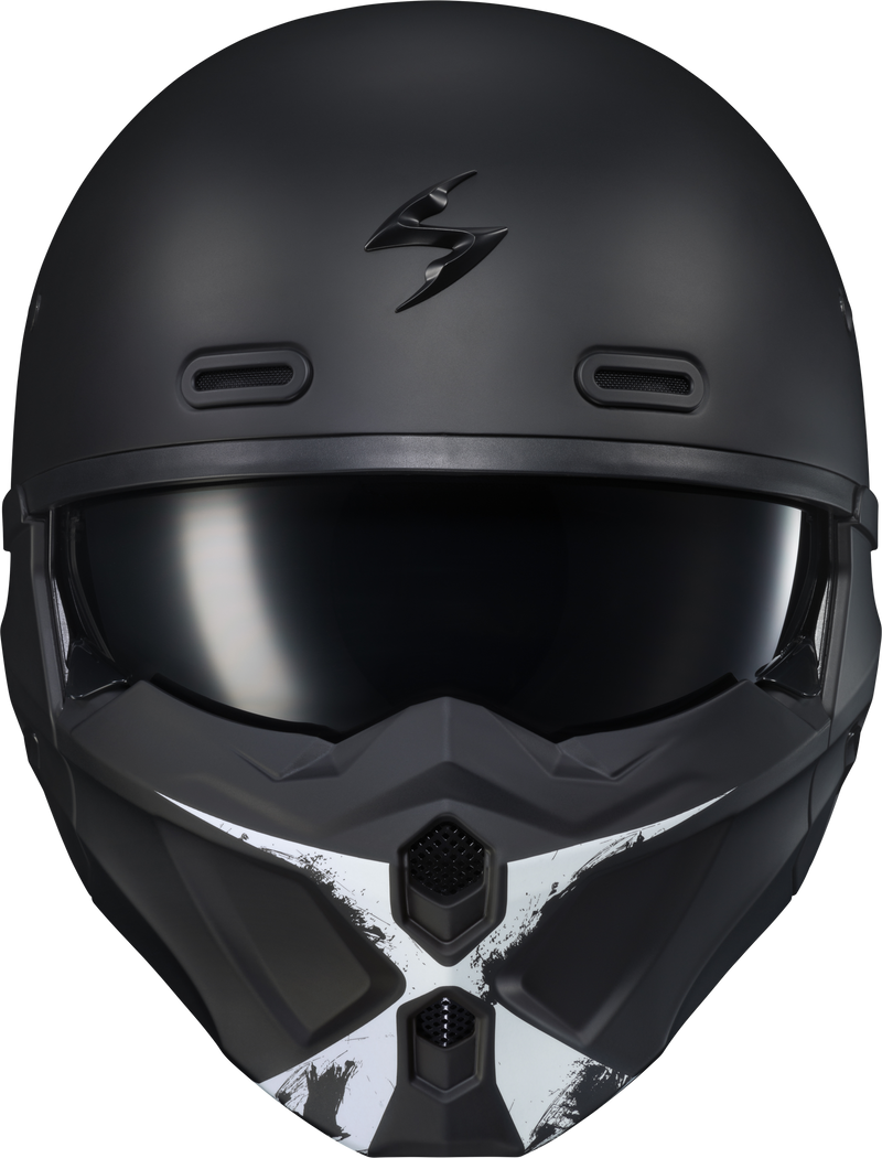 Scorpion EXO Covert X Face Mask - RAY Matte White