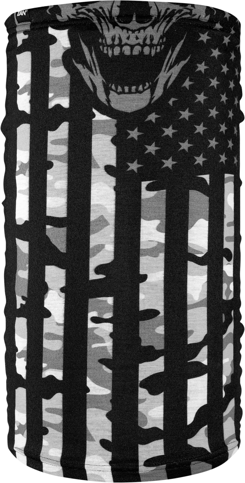 Zan Motley Tube - Fleece Lined Urban Camo Flag