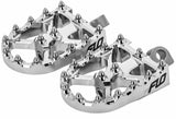 Flo Motorsports BMX Style Footpegs - Chrome - Harley Touring, Softail & Dyna