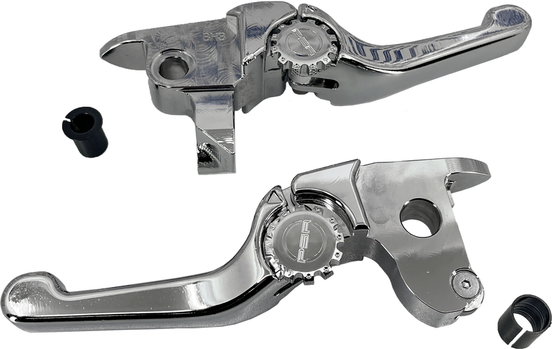 PSR Anthem Shorty Lever Set - Chrome FLT 2014-2016 Hydraulic Clutch