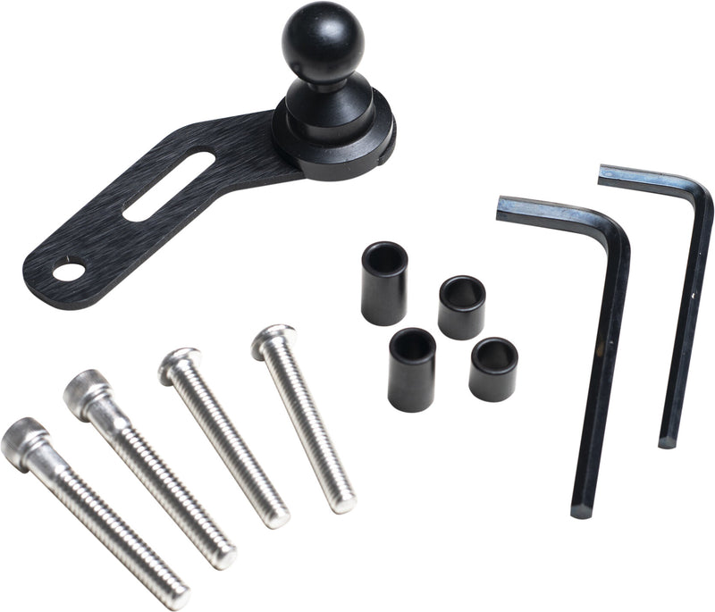 Techmount 5G Control Mount - Metric/V-Twin Black