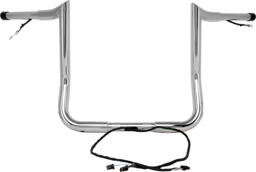 Baggernation Pre-Wired Monkey Bagger Bars - BAR Prewired Chrome `2014-2023 FLH/…