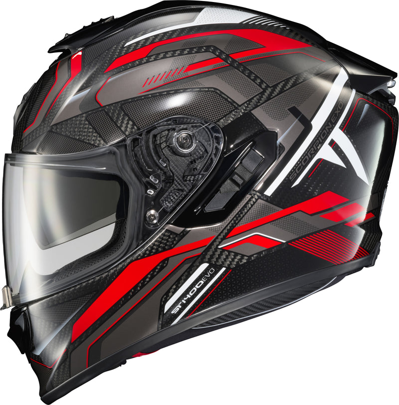 Scorpion EXO EXO-ST1400 EVO Carbon Helmet - HEX Gloss RED LG