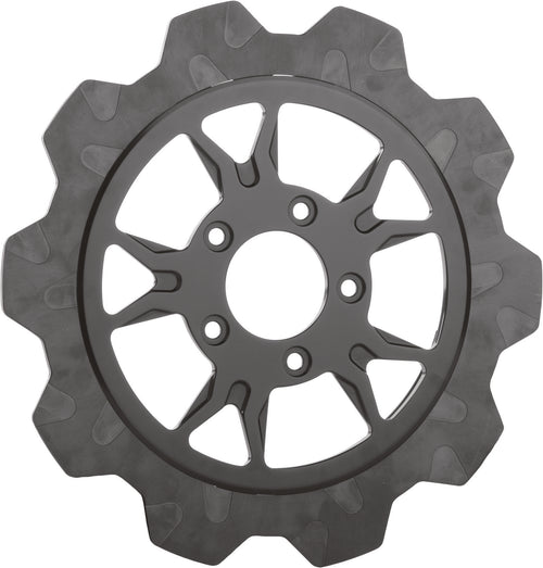 Lyndall Brakes B-52 Crown Cut Rotor - FR 11.8 Rotor BLK/Black Crown CUT