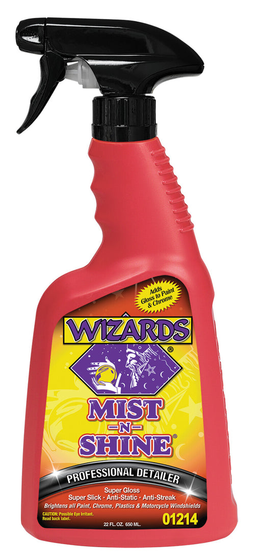 Wizards Mist-N-Shine Professional Detailer - 22oz