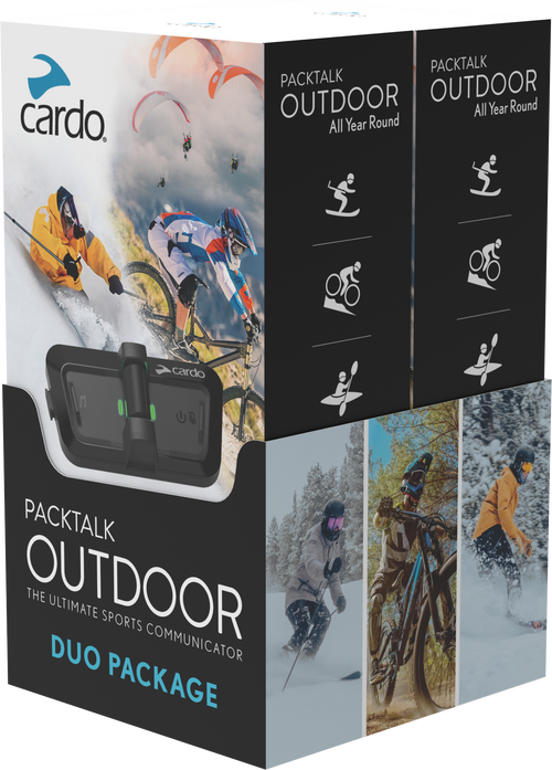 Cardo PalkTalk Outdoor Single and Duo - Black