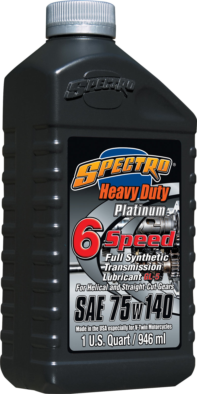 Spectro Platinum 6 Speed Heavy Duty Full Syn Trans Oil - HD 6 Speed 75w140 1qt