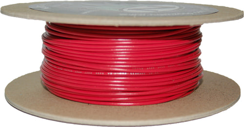 NAMZ Custom Cycle 100-Foot OEM Color Wire Spools - (red)