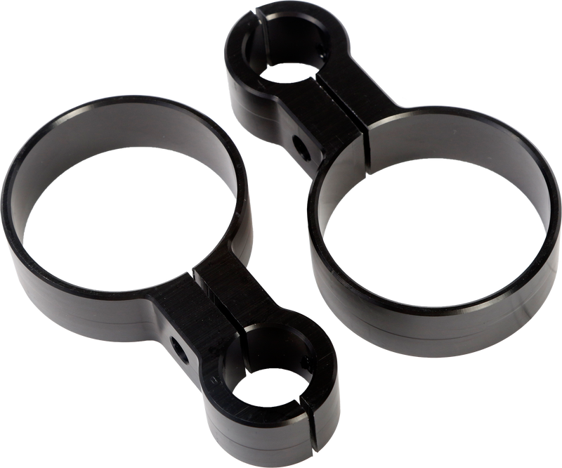 Hofmann Designs H/D Billet Shock Reservoir Mounts - Resi Mounts Black