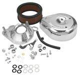 S&S Cycle 93-99 BT/91-03 Sportster Models Teardrop Air Cleaner Kit for S&S Super E/G Carb