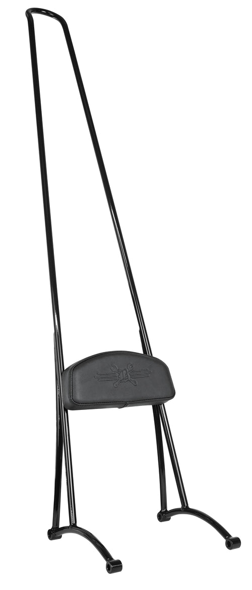 Burly Brand Sissy Bars - BAR W/BAR Black XL 1994-2003