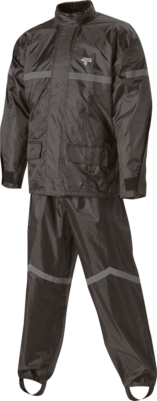 Nelson-Rigg SR-6000 Stormrider Rain Suit - Black/Black 2x