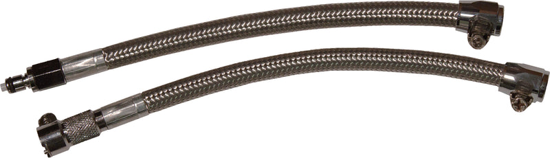 Goodridge Quick Disconnect Fuel Crossover Line - Stainless