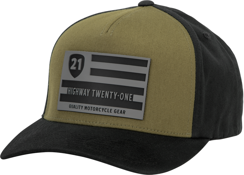 Highway 21 Patriot Hat - Green/Black SM/MD