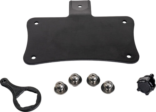 Hofmann Designs Laydown License Plate Mount - Black