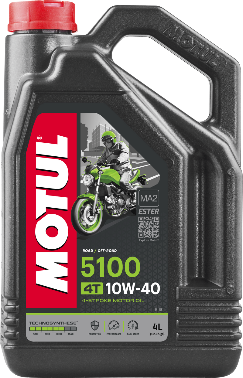 Motul 5100 4T Oil - Ester/SYN Engine OIL 10w40 4l