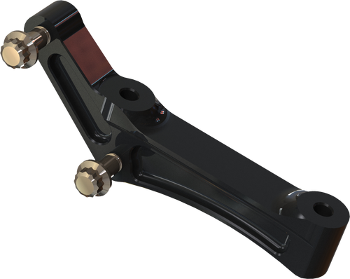 Hawg Halters Inc Radial Caliper Adaptor Bracket - Mount Adapt Bracket Univ RH/L…