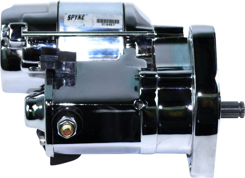 Spyke High Torque Starter - 1.4kw Chrome `1989-1993 BIG Twin (except FLH/T)