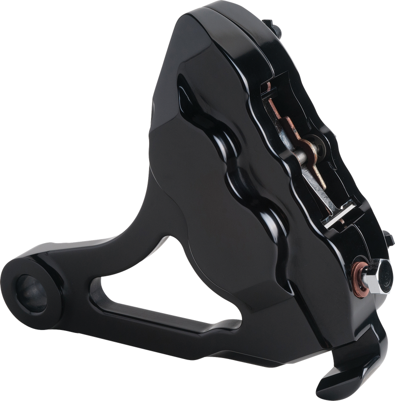 Hawg Halters Inc 4 Piston Caliper Kit - Pist Rear Caliper Assm Black ST 2008-20…