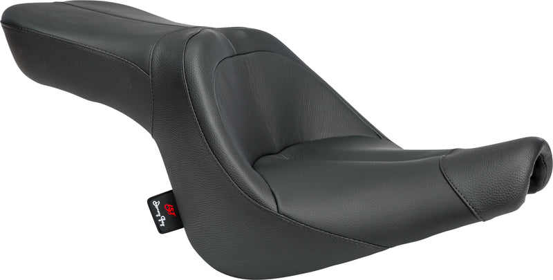 Danny Gray TourIST 2-Up Leather Seat - Fxst `06-`10, Flstf/B `2007-2017