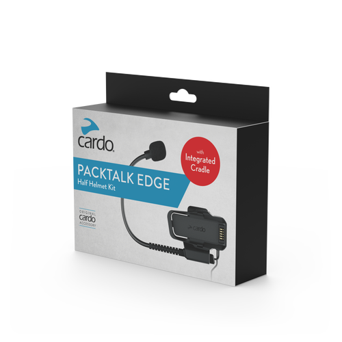 Cardo Packtalk Edge Half Helmet Kit