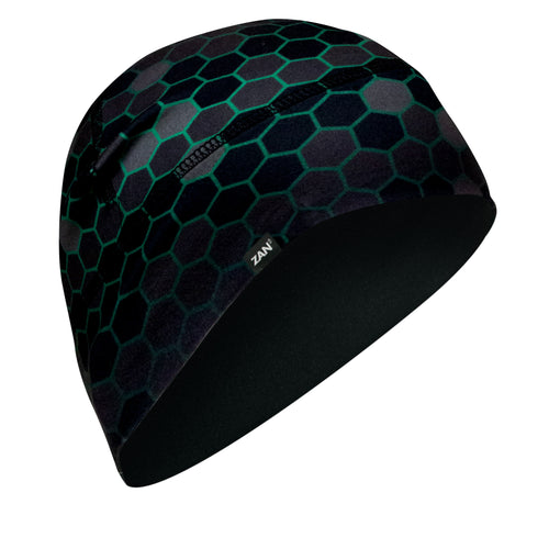 Zan Sportflex Helmet Liner/Beanie - Carbon HEX