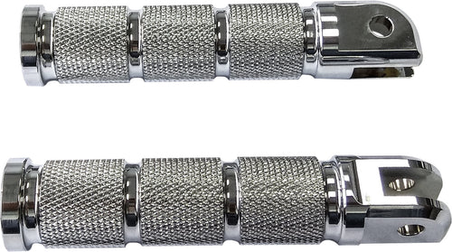 Harddrive Retro Footpegs - Chrome M8 Softail