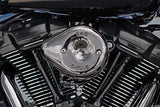S&S Cycle Teardrop Air Cleaner Kit Lava Chrome - Harley-Davidson