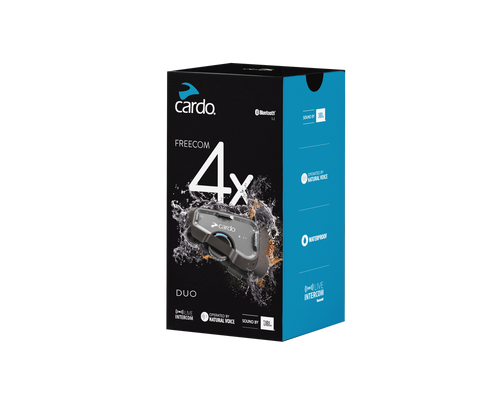 Cardo Freecom 4X Bluetooth Headset DUO - Harley & Indian V-Twin