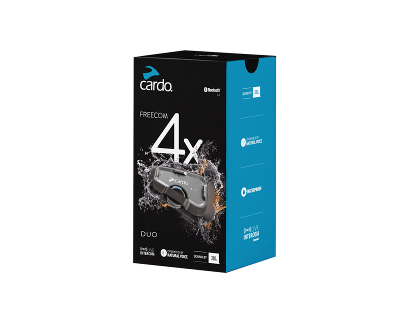 Cardo Freecom 4X Bluetooth Headset DUO - Harley & Indian V-Twin
