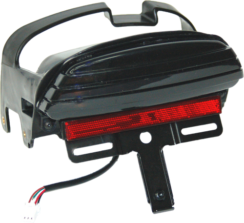 Letric Lighting Co Softail LED Tailight - Smoke Lense