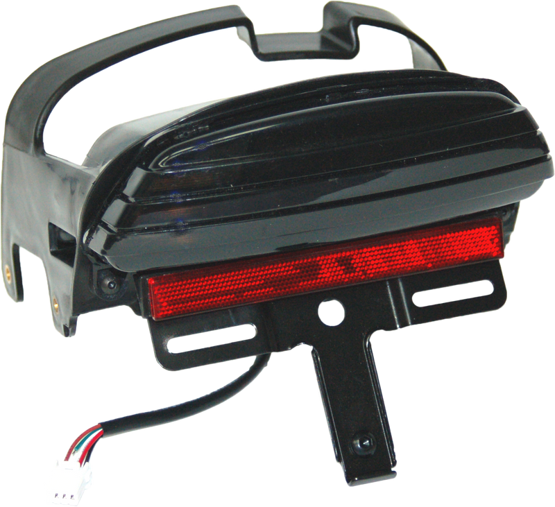 Letric Lighting Co Softail LED Tailight - Smoke Lense