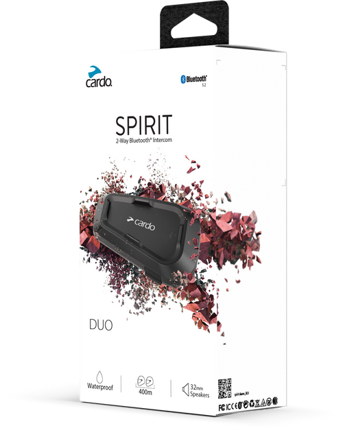 Cardo Spirit BT Headset - Bluetooth Headset DUO