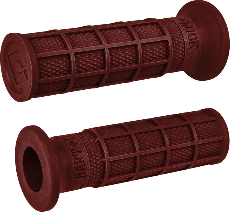 ODI VTwin Waffle Grips - RED
