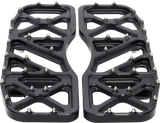 Flo Motorsports V5 Floorboards Indian - Black Indian