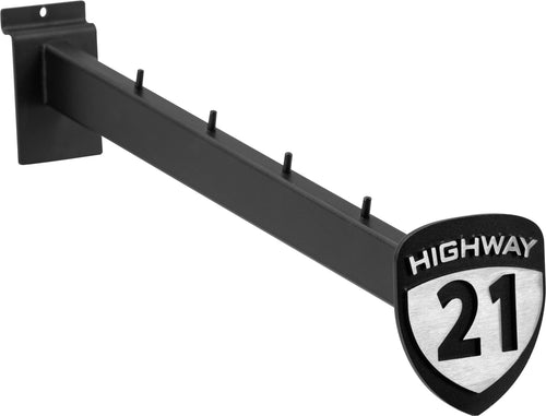 Highway 21 Hwy 21 Peg Hanger Post - Slat Wall Hanger Post