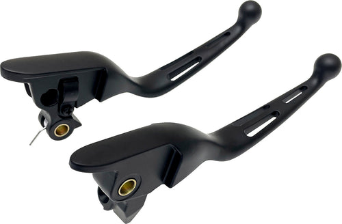 Harddrive Custom Levers - 3 Slot Lever SET Black FLT 2021-2025 CBL Clutch