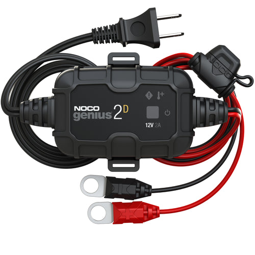 Noco Genius 3.0 Battery Charger - 2 AMP Direct Mount
