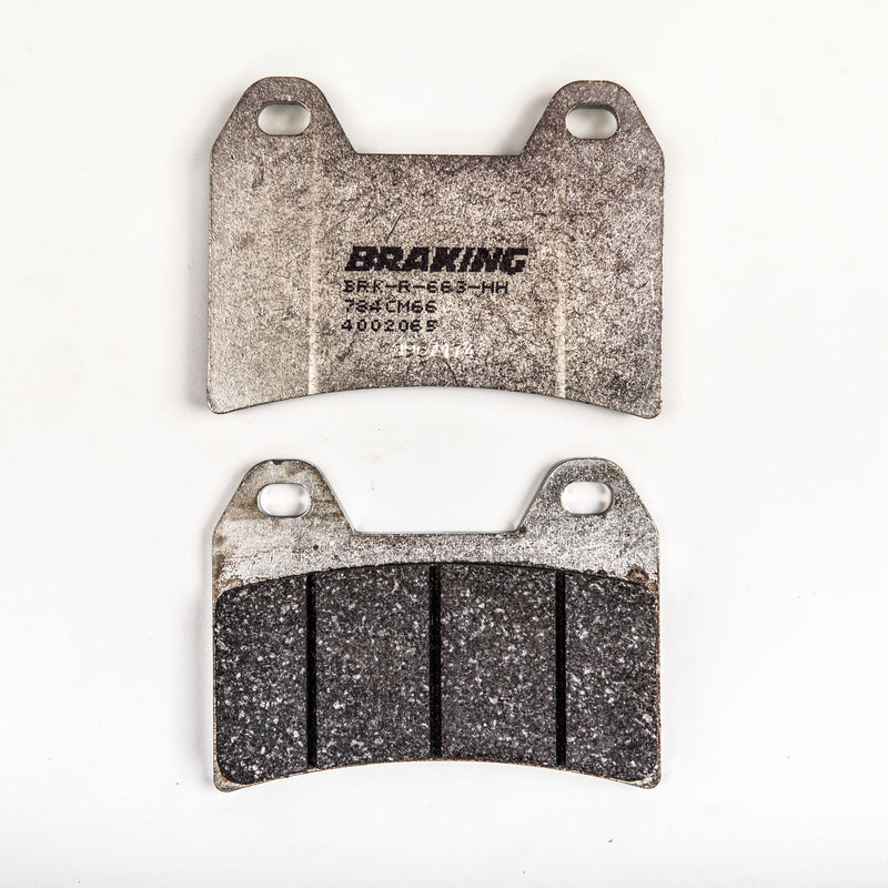 Braking Sintered High Performance Brake Pads - PAD SET Sintered High Performance