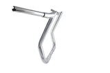 Baggernation Bagger Handlebars Chrome 9-inch Pullback - MBB125-14 C - Harley Touring